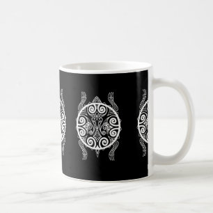 Caneca De Café Tiki Turtle Tattoo