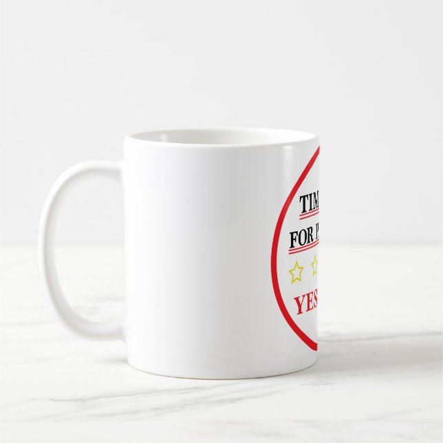 Caneca De Café Tim Dillon Para A Campanha Presidencial Merch (Esquerda)