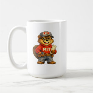 Caneca De Café Tim o Castor – Mascote Inspirado no Ghibli