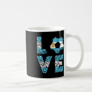 Caneca De Café Time de Futebol Argentina Amor Ll Argentina