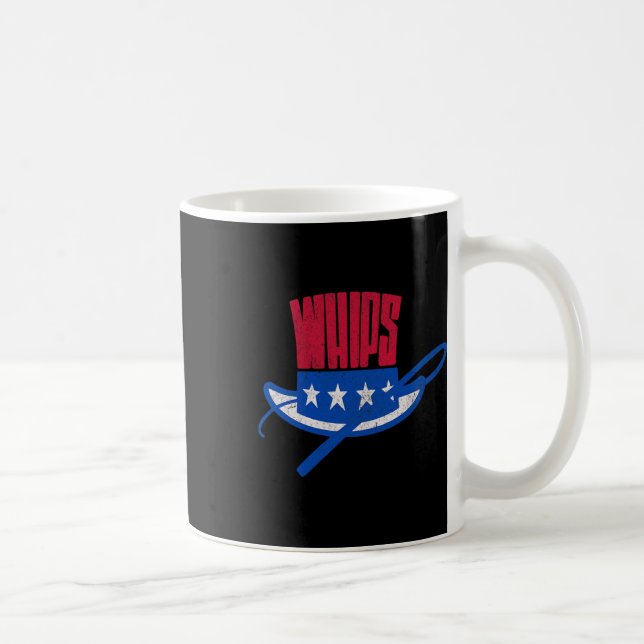 Caneca De Café Time de Futebol Extinto Anos 60 Washington Whips F (Direita)