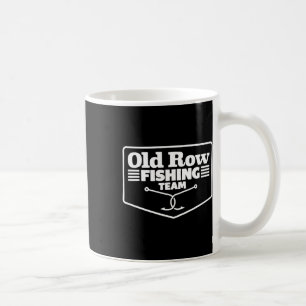 Caneca De Café Time de pesca da fila antiga engraçado para homens