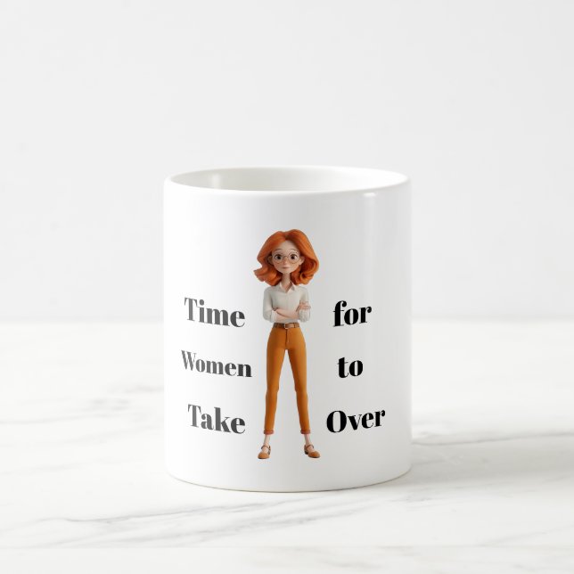 Caneca De Café Time For Women Coffee Mug (Centro)