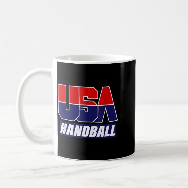 Caneca De Café Time Handebol 2021 EUA (Esquerda)
