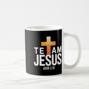 Caneca De Café Time Jesus João 3_16 - Bíblia Religiosa Cristã C