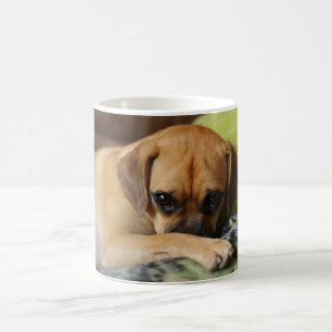 Caneca De Café Tímido cachorrinho