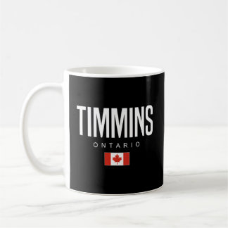 Caneca De Café Timmins Ontario Canadá