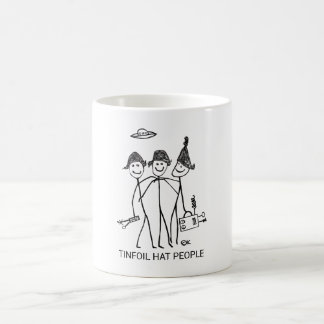 Caneca De Café Tinfoil Hat Pessoas - Designer Coffee Mug