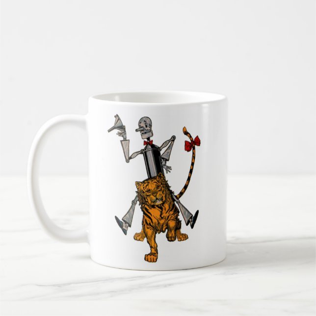 Caneca De Café Tinman e Cowardly Lion (Esquerda)
