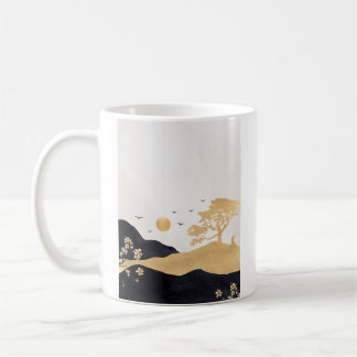 Caneca De Café Tinta chinesa, Bela Arte Chinesa, Chinês, Chinês