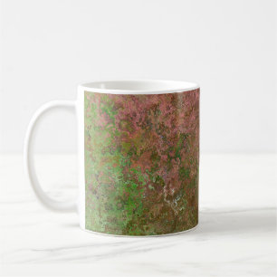 Caneca De Café Tinta de Abstrato de álcool inspirada na natureza