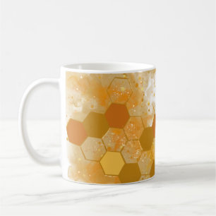 Caneca De Café Tinta de Álcool Honeycomb