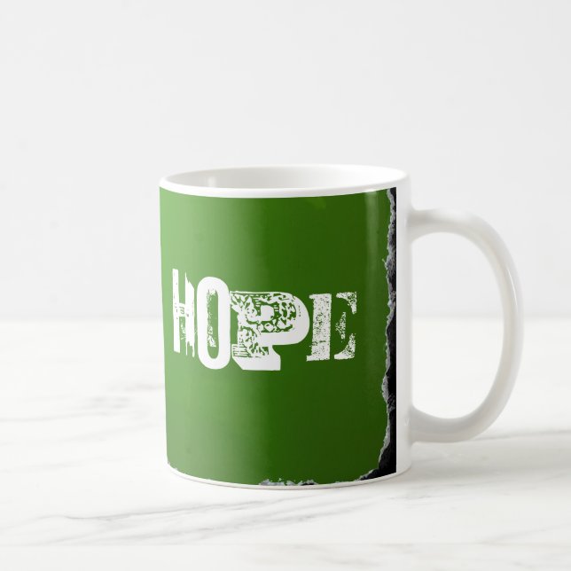 Caneca De Café Tinta, escada, Hope Coffee Mug (Direita)