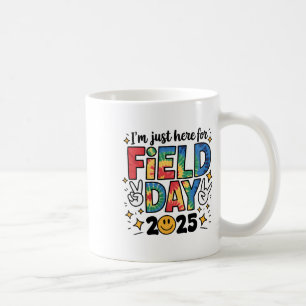 Caneca De Café Tinta Tie Dye Só Estou Aqui Para o Dia de Campo 20
