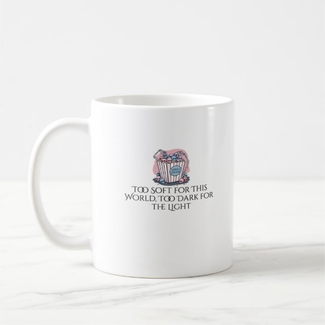 Caneca De Café Tinta Whimsigoth - Florestas Místicas, Luas e Magi (Esquerda)