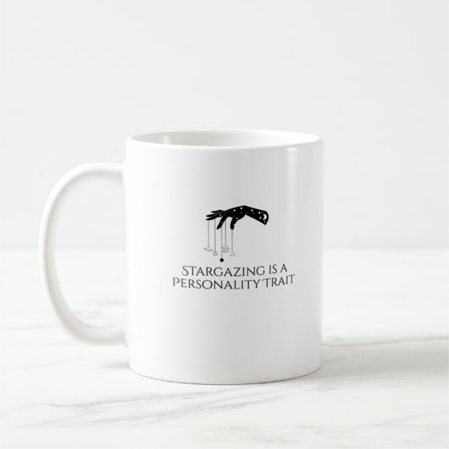 Caneca De Café Tinta Whimsigoth - Florestas Místicas, Luas Magnét (Esquerda)