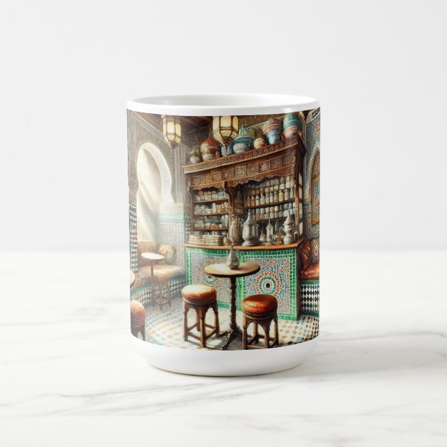 Caneca De Café Tiny Coffeeshop em Fez Marrocos (Centro)