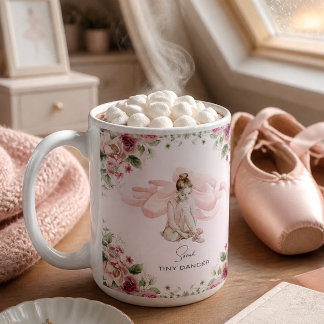 Caneca De Café Tiny Dancer Ballerina Personalizou Mug