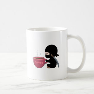 Caneca De Café Tiny Ninja com Mug de Café Grande