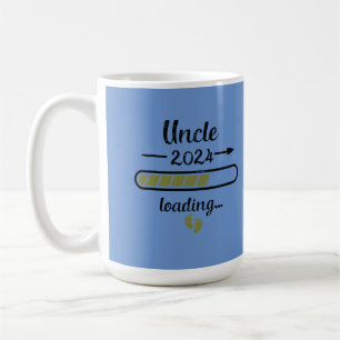 Caneca De Café Tio 2024 Carregando Gravidez Unc Nascimento