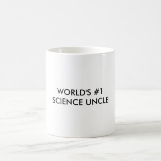 CANECA DE CAFÉ TIO DA CIÊNCIA DO #1 DO MUNDO