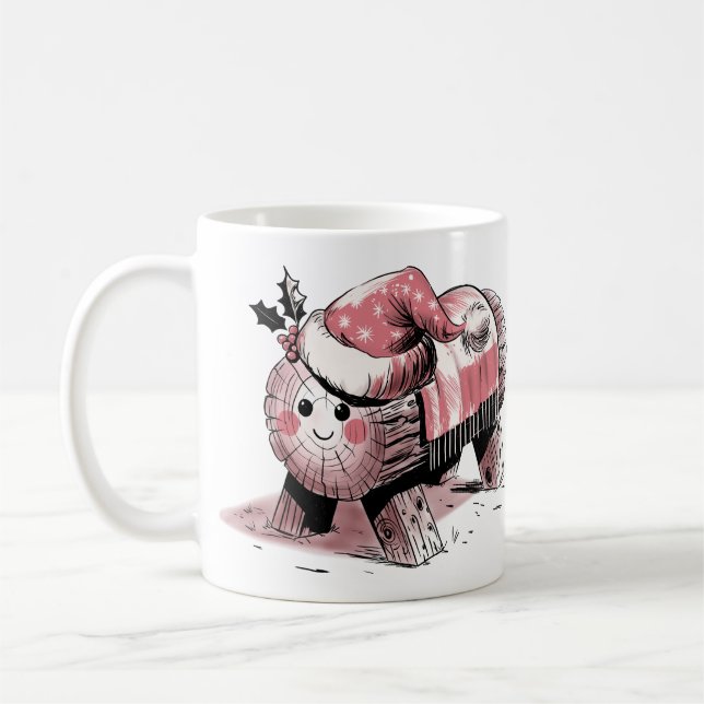 Caneca De Café Tió de Nadal (Esquerda)