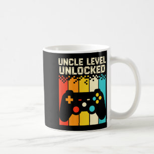 Caneca De Café Tio desbloqueou o nível do controlador de jogos in