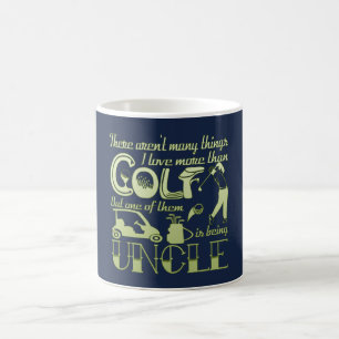 Caneca De Café Tio do golfe
