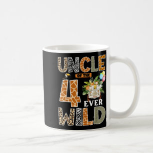 Caneca De Café Tio do Quatro Sempre Selvagem Safari 4º Aniversári