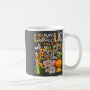 Caneca De Café Tio do Selvagem Um Aniversário de 1 ano Menino Saf