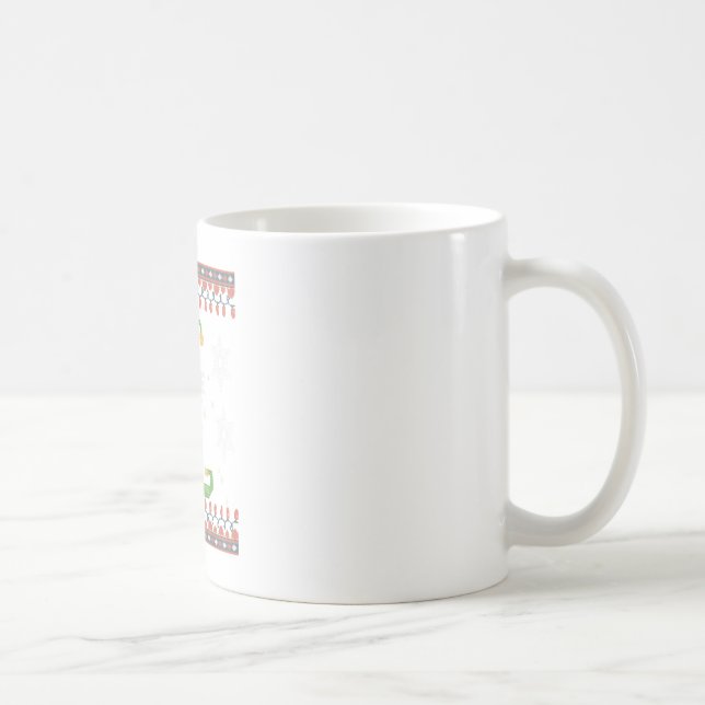 Caneca De Café Tio Elf Ugly Christmas (Direita)