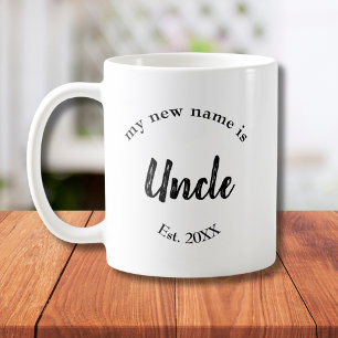 Caneca De Café Tio Est Tio pela Primeira Vez