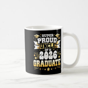 Caneca De Café Tio extremamente orgulhoso de um graduado da turma