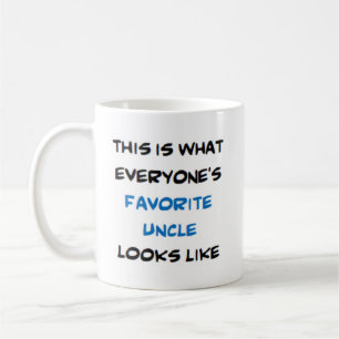 Caneca De Café tio favorito de todos
