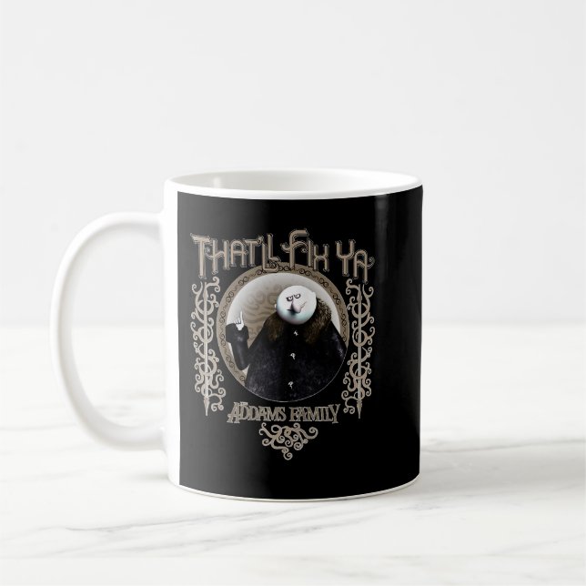 Caneca De Café Tio Fester da Família Addams que vai consertar seu (Esquerda)