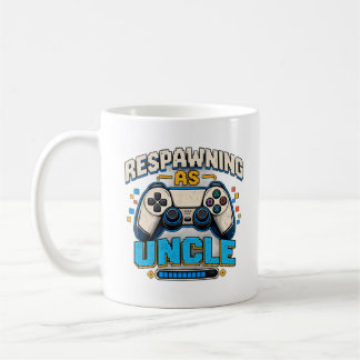 Caneca De Café Tio Gamer Reaparecendo Como Tio Controles