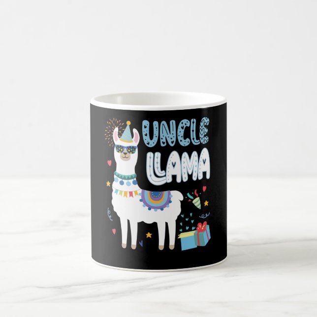 Caneca De Café Tio Llama de Festa de aniversário igual (Centro)