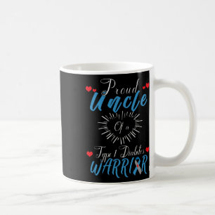 Caneca De Café Tio Orgulhoso de um Guerreiro da Consciência da Di