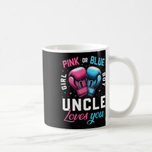 Caneca De Café Tio Rosa Ou Azul Te Ama A Fazer Uma Revelação De G