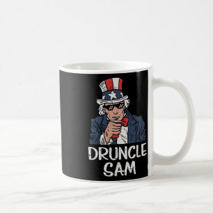 Caneca De Café Tio Sam Divertido Cerveja Tio Sam Festa 4 De Julho