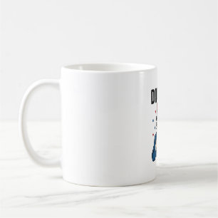 Caneca De Café Tio Sam Divertido Desenho Vetorial de Cerveja Patr