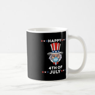 Caneca De Café Tio Sam Em Uma Máscara 4 De Julho De 2021 Brincade
