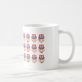 Caneca De Café tio sam emoji