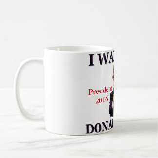 Caneca De Café Tio Sam eu quero-o Donald Trump 2016