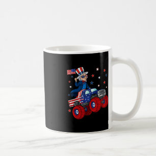 Caneca De Café Tio Sam Monster Truck 4 De Julho