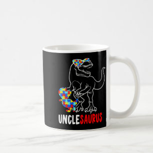 Caneca De Café Tio-sauro T Rex Dinossauro Conscientização do Auti