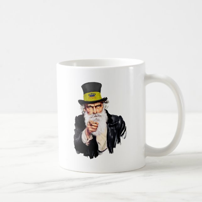 Caneca De Café Tio Shmuel (Direita)