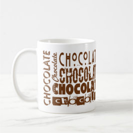 Caneca De Café Típica de Chocolate Doce
