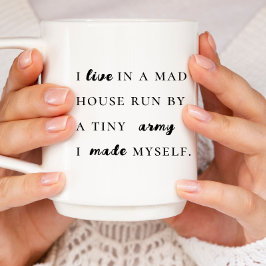 Caneca De Café Típica moderna engraçada e engraçada