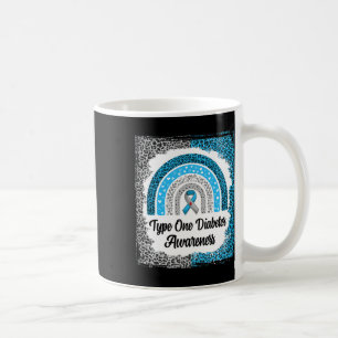Caneca De Café Tipo 1 Sensibilização para a Diabetes Branqueada R